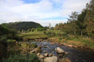 Glendalough in den Wicklow Mountains